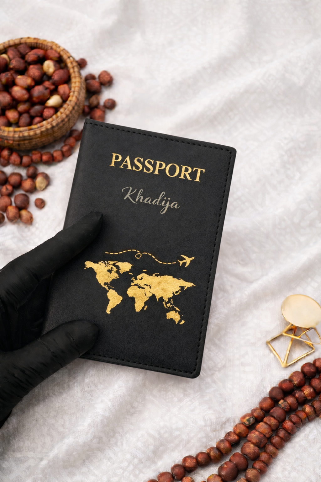 Étuis noir - personnalisée